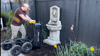 Brick Removal amp Filling In The Holes 🧱 Visit Our Garden [upl. by Noelyn]