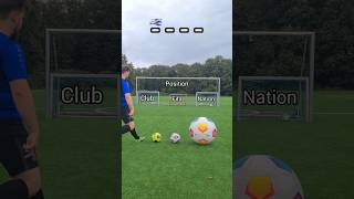 Fussball Challenge😬 Wer ist der letzte Spieler fussball short [upl. by Bolanger638]