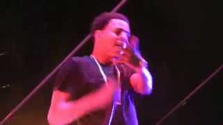 J Cole live at SunFest 2014  She Knows [upl. by Laundes419]