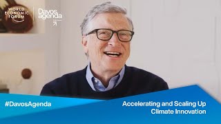 Accelerating and Scaling Up Climate Innovation  Davos Agenda 2022 [upl. by Nayab]