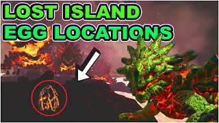 2 Different Ark Lost Island Magmasaur Cave Locations [upl. by Froehlich310]