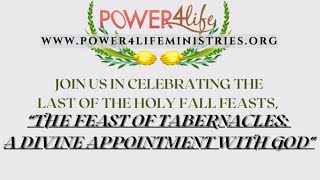 FEAST OF TABERNACLES DAY 2 DIVINE APPOINTMENTS WITH THE LORD [upl. by Nimad]