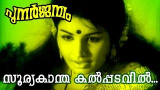 Sooryakantha Kalpadavil  Malayalam Old Classic Movie  Punarjanmam  Movie Song [upl. by Enilav]