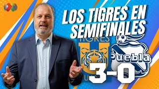 LOS PODEROSOS TIGRES EN SEMIFINALES  Tigres UANL vs Puebla  Vuelta Cuartos de Final LigaMX AP23 [upl. by Ahsiam389]