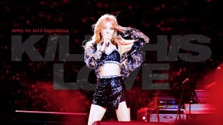 190419 BLACKPINK ROSÉ 블랙핑크 로제 Coachella 코첼라 직캠 fancam  KILL THIS LOVE [upl. by Frum]