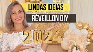 Ideias Fáceis e Baratas Para Decoração no ANO NOVO✨ DIY Réveillon 2024 Passo a Passo [upl. by Erasmus]