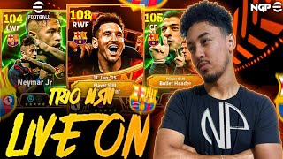 AO VIVO PACK OPEN EM BUSCA DO TRIO MSN NO EFOOTBALL 2025 MOBILE 11k [upl. by Africah339]