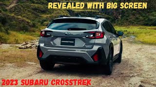 REVEALED  2023 Subaru Crosstrek  With Big Screen  Improved Comfort  DEBUT  SPECS  INTERIOR [upl. by Elolcin]