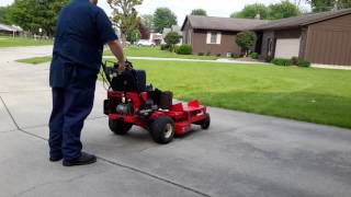 Gravely PRO commercial walk behind mower [upl. by Ferrel307]