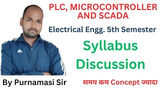 PLC MICROCONTROLLER amp SCADA  EE 5th Semester  Syllabus Discussion PolytechnicPathshala [upl. by Adnilreh]