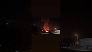 Vasto incendio in Alto Tevere a Sansepolcro [upl. by Opportina]