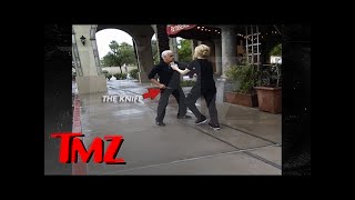 Kitchen Nightmares Star  Threatens to Kill Restaurant Patron  WITH A KNIFE  TMZ [upl. by Llenhoj663]