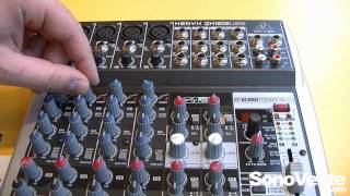 Behringer Xenyx QX1202USB  Musikmesse 2012 [upl. by Llerrud]