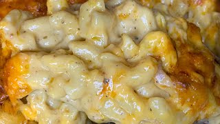 SOUTHERN STYLE MAC N CHEESE THE BEST MAC N CHEESE AT THE COOKOUT GUARANTEED HOW TO MAKE NO EGGS [upl. by Dorri]