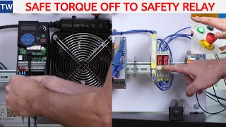 How to Wire a Safe Torque Off STO Drive Input to a Safety Relay [upl. by Namsu]