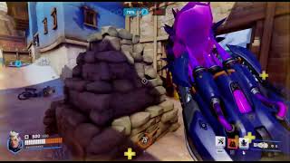 Playing Hazard Test OVERWATCH 2 NEW HERO [upl. by Obie]