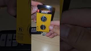 Fob Key Battery Replacement diy canadiancity canadalife [upl. by Roswald]