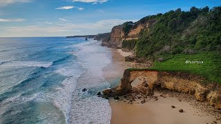 journey at sumba Barat  drone Bawana beach Tanjung Mareha Ratenggaro weekuri lagoon mandorak beach [upl. by Urbain]