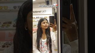 Lenskart visit my 1st experience nd benifits🙏🥰lenskarteyecarewellnessshortvideo youtubeshorts [upl. by Yanrahs]