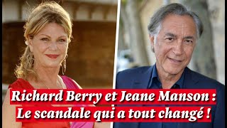 Richard Berry et Jeane Manson  Une histoire d’amour qui a dérapé dans la violence [upl. by Velda]