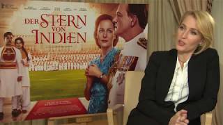 VICEROYS HOUSE Interview Gillian Anderson  XFiles  Akte X  India [upl. by Akitahs]