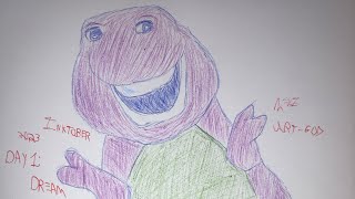 BALLPOINT PEN DRAWINGFULL VIDEO  INKTOBER 2023 [upl. by Leveridge]