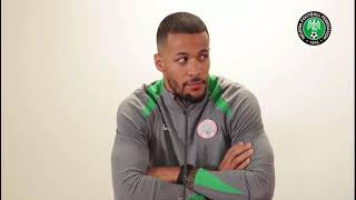 William Troost Ekong Press Conference [upl. by Adnahsat]