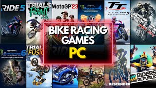 TOP 25 Best Bike Racing Games For PC 2024 [upl. by Brandy]