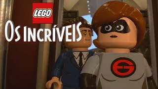 LEGO OS INCRÍVEIS 2  ZOEIRA NO TREM VOADOR [upl. by Onil581]