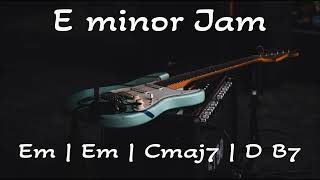 E Minor Backing Track  Smooth [upl. by Birkner]