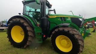 2023 John Deere 6R 185 68 Litre 6Cyl Diesel Tractor 204  234 HP Farol [upl. by Yeo]