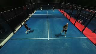 Padelmatch Sivert amp Torbjørn vs Edgar amp Vebjørn sett 2 [upl. by Letsirhc]