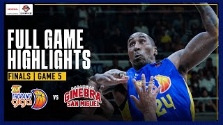 TNT vs BRGY GINEBRA  FULL GAME 5 FINALS HIGHLIGHTS  PBA SEASON 49 GOVERNORS CUP  NOV 6 2024 [upl. by Nilyam191]