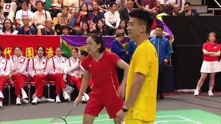 Olympic badminton champions showcase skills on Hong Kong visit｜Paris 2024｜中国内地奥运健儿访港｜郑思维｜黄雅琼｜陈清晨｜贾一凡 [upl. by Agarhs]