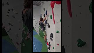 Einer meiner Boulder  hard red crimps bouldering climbing [upl. by Haonam]