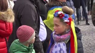 ProUkraineDemo München während Sicherheitskonferenz 2016 [upl. by Jonis]