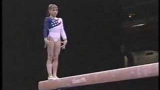 Dominique Moceanu  1996 Olympics Team Optionals  Balance Beam [upl. by Agatha883]