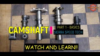 Camshaft Basics Explained CAMSHAFT EXPLAINED  PART 1 [upl. by Nylehtak]