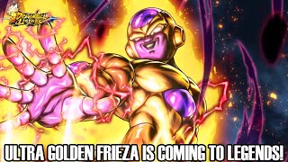 ULTRA GOLDEN FRIEZA IS COMING Dragon Ball Legends Info [upl. by Fulvi]