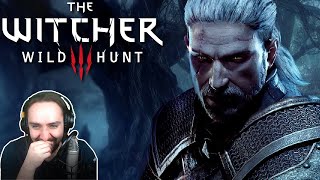 WATCHING ALL THE WITCHER 3 TRAILERS AND CINEMATICS [upl. by Ban537]