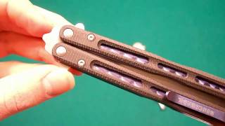 Benchmade 51 Morpho  Balisong Review  Part 2 [upl. by Nnitsuj502]