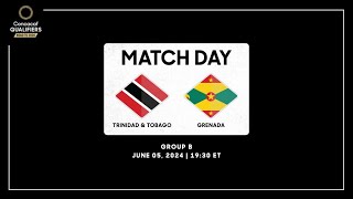 Trinidad amp Tobago vs Grenada  Concacaf Qualifiers  Road to 2026 [upl. by Schnabel]