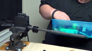 Accessorizing your Ar Part 5 How To Install A Free Float Quad Rail [upl. by Cuttler]