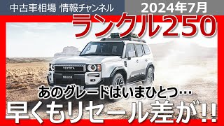 【業者オークション相場情報】ランクル250の、とあるグレードの相場がヤバい！ [upl. by Les]