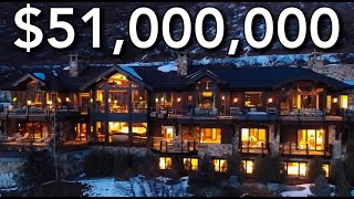 Top 10 Most Expensive Aspen Colorado Mansions for Sale [upl. by Rannug736]