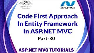 30  Code First Approach of Entity Framework In ASPNET MVC  Entity Framework  MVC HindiUrdu [upl. by Adnawot]