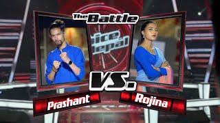 Prashant Vs Rojina quotPahadko Mathi Mathiquot  The Voice of Nepal Season 5 2023 [upl. by Cathie]