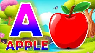 Phonics Song 2 with TWO Words in 3DA For Airplane  ABC Alphabet Songs with Sounds for Children615 [upl. by Farnham505]