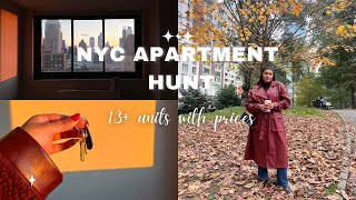 NYC APARTMENT HUNTING  13 tours w prices [upl. by Stoneham]