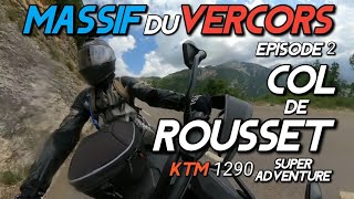 Col de Rousset moto  KTM 1290 Super Adventure S  Eps25 Massif du Vercors GoPro Max [upl. by Barnebas512]